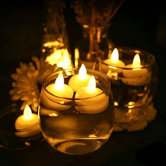 Flameless LED Waterproof Floating Candles